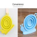 Customized Snails Funny Shape Eco-Friendly Silicone Tea Filter/Strainer